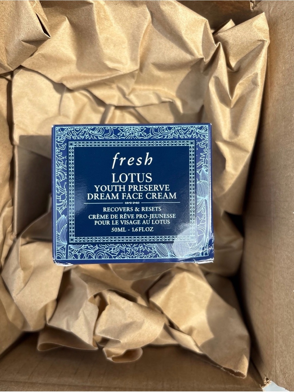 New fresh Lotus Youth Preserve Radiance Renewal Night Cream